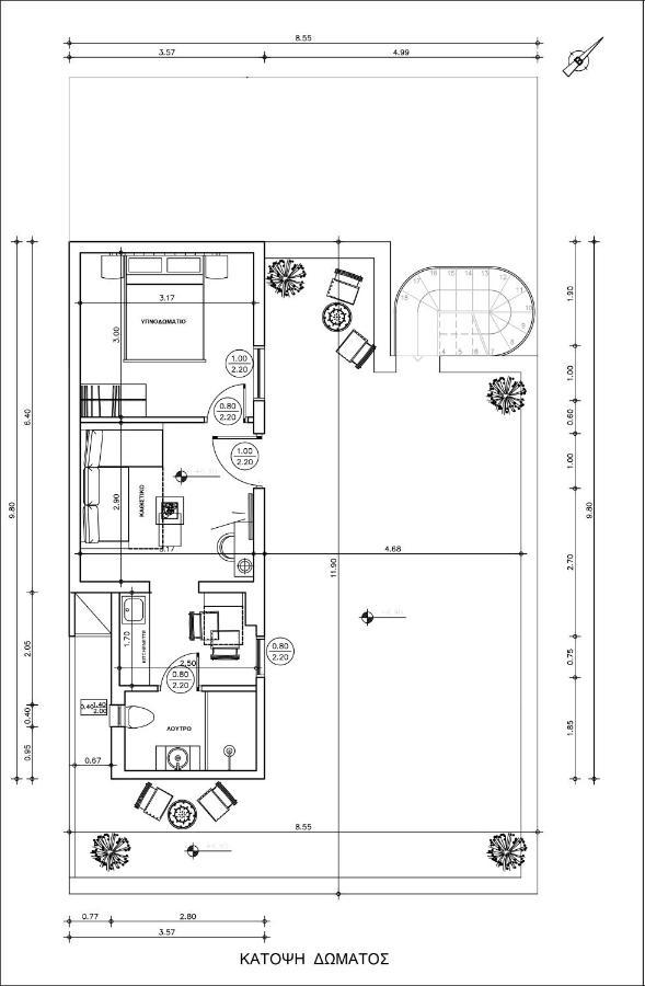 Villa Vesta Retire - Kalamata Mediterranean Villas ภายนอก รูปภาพ